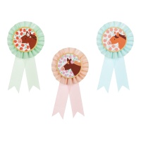 Broche de Caballo Vintage de 16,5 cm - 3 unidades