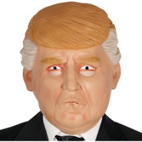 Mascara de presidente malvado