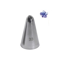Boquilla estrella cerrada nº 33