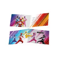 Invitaciones de Power Rangers - 6 unidades