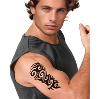 Tatuaje temporal de trival alargado