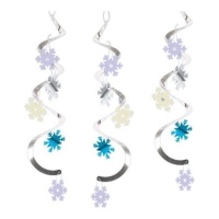 Colgantes decorativos de Snow Princess - 5 unidades