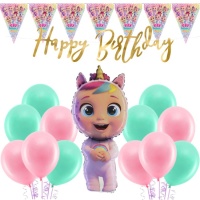 Pack de decoración para fiesta de Bebés Llorones - 23 piezas