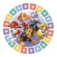 Platos de la Patrulla Canina acción de 23 cm - 8 unidades