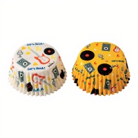 Cápsulas para cupcakes de música - Decora - 36 unidades
