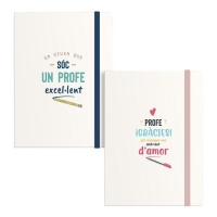 Libreta de frase para profe de 14,5 x 10,5 cm - Dcasa - 1 unidad