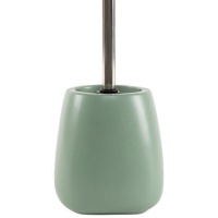 Escobillero verde agua