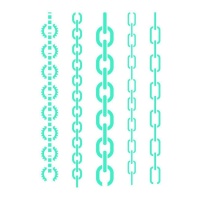 Plantilla Stencil cadenas de 20 x 28,5 cm - Artis decor - 1 unidad