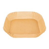 Papel de 20 cm para freidora de aire de 3,5 a 5 L cuadrados - 50 unidades