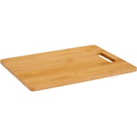 Tabla de cortar de 38 x 28 cm de bambú con asa