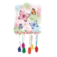 Piñata de Mariposas de 33 x 28 cm