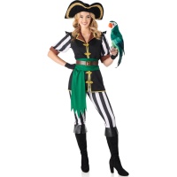 Disfraz de pirata parrot para mujer