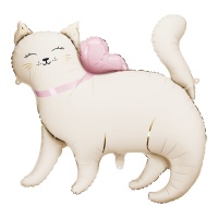Globo de Gato con lazo de 83 x 77 cm - Partydeco