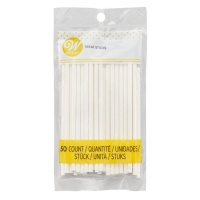 Palitos para cake pops de 10 cm - Wilton - 50 unidades