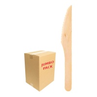 Cuchillos de 16,5 cm de madera - 480 unidades