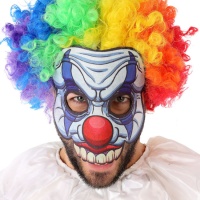 Máscara de rostro payaso Halloween