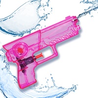 Pistola de agua de 17 cm