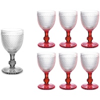 Copa de 330 ml diamante - 6 unidades