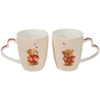 Taza de 384 ml de osos amorosos - 2 unidades