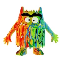Figura para tarta de monstruo Multicolor de 6,5 cm