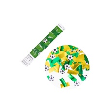 Cañón de confeti de Fútbol de 30 cm