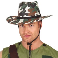 Sombrero de camuflaje - 56 cm