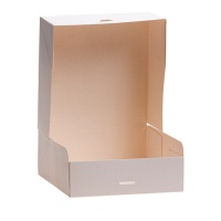 Caja de 25 x 25 x 8 cm para tarta cuadrada - 50 unidades