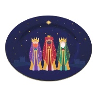 Bandeja de 33 cm de Reyes Magos