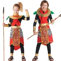 Disfraz de Massai infantil