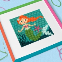 Kit de bordado - Sirena - DMC
