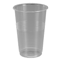 Vasos de 1 L de plástico transparente litrona - 15 unidades