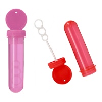 Pompero tres pompas color liso con líquido - 1 unidad