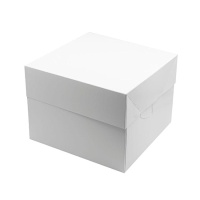 Caja de 20 x 20 x 15 cm para tarta