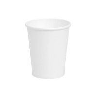 Vasos de 350 ml de cartón blanco - 50 unidades