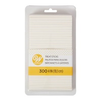 Palitos para cake pops de 10 cm - Wilton - 300 unidades