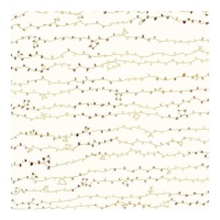 Papel Vellum Guirnalda de luces de 30,5 x 30,5 cm - Artis decor - 3 unidades