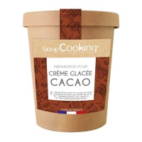 Preparado para helado de cacao de 185 g - Scrapcooking