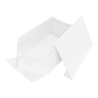 Caja de 33 x 23 x 15 cm para tarta rectangular