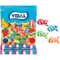 Peces twisty de fresa - Vidal - 1,5 kg