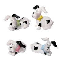 Figuras para roscón de perritos de 3 cm - 50 unidades