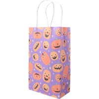 Bolsas de fiesta calabazas de 28,8 x 12 cm - 4 unidades