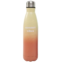 Botella de 0,50 L de degradado naranja