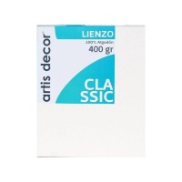 Lienzo con bastidor de algodón de 27 x 19 cm
