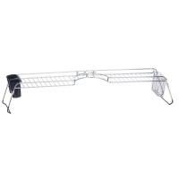 Soporte para fregadero doble con cubertero