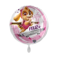 Globo de la Patrulla Canina Skye de 43 cm