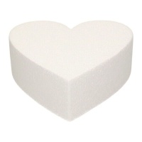 Corazón de corcho de 20 x 7 X 7 cm