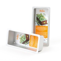 Molde rectangular de 25,4 x 10 x 7,5 cm para pan - Decora