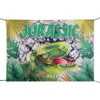 Decoración de Dinosaurios Jurassic de 2,10 x 1,5 m