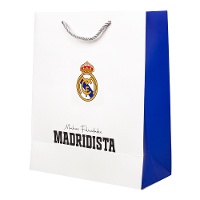 Bolsa regalo de 40 x 30 x 12 cm de Real Madrid madridista