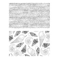 Sellos acrílicos de caracolas y topos - Artemio